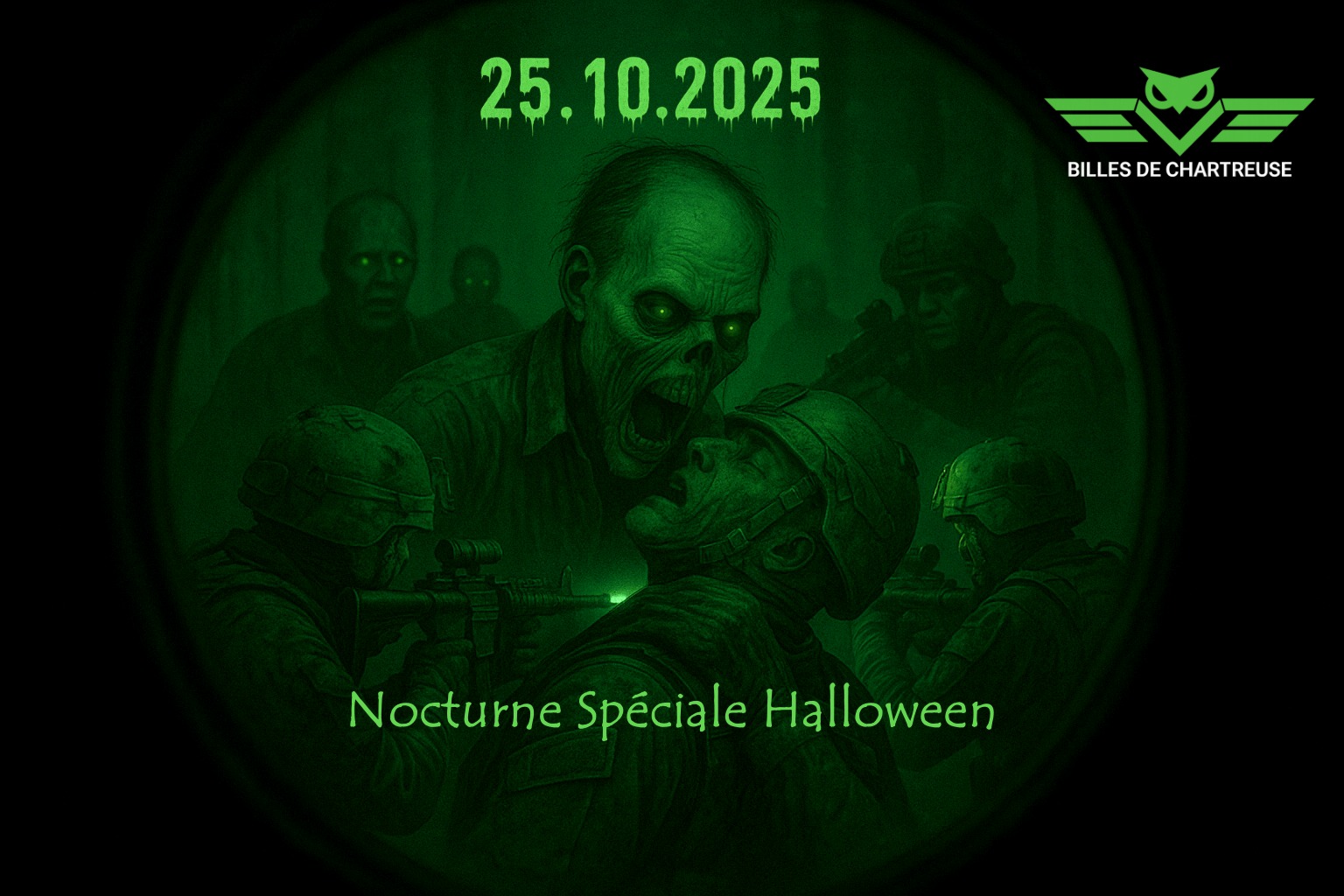 BILLES DE CHARTREUSE – NOCTURE SPECIAL HALLOWEEN